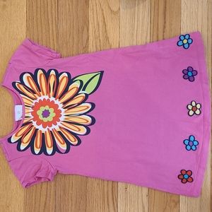 Hanna Andersson flower Dress, size 100 (size 4)